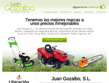 Tablet Screenshot of juangozalbosl.com